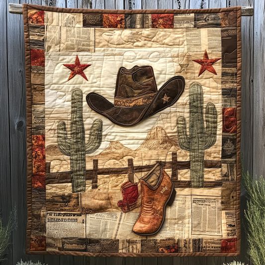 Cowboy Life WU1601011CL Quilt