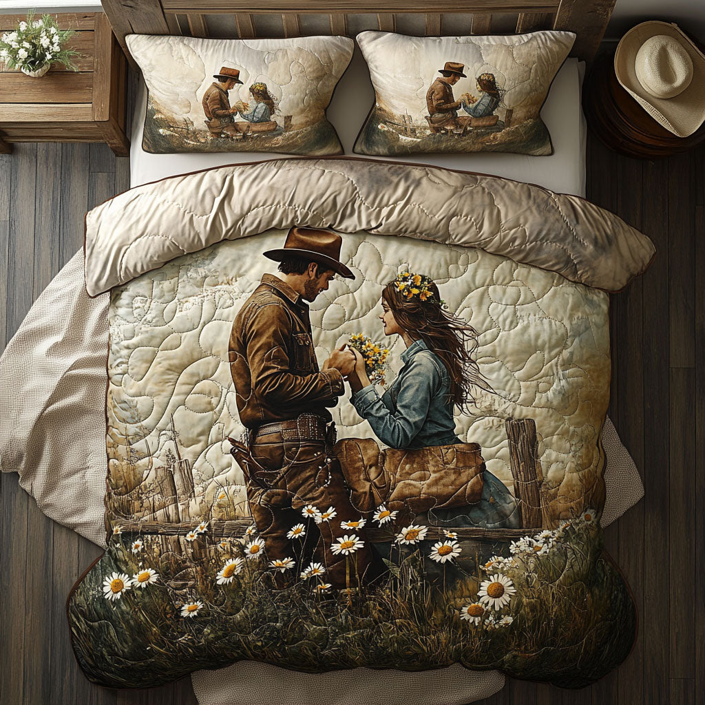 Cowboy Whispers Of The Western Heart WU0703034CL Duvet Cover Set