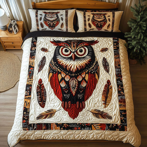 Native Feathered Friend WY1607044CL Duvet Cover Set