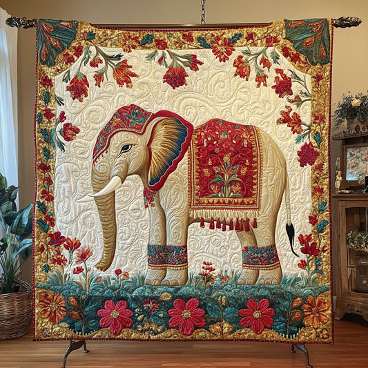 Festival Of Joy Elephant WY0906006CL Quilt
