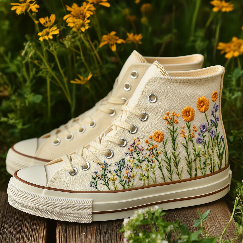Nature’s Step WJ0609019CL Canvas High-Tops
