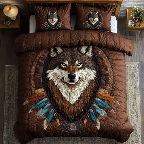 Glorious Feather Wolf WY1806004CL Duvet Cover Set