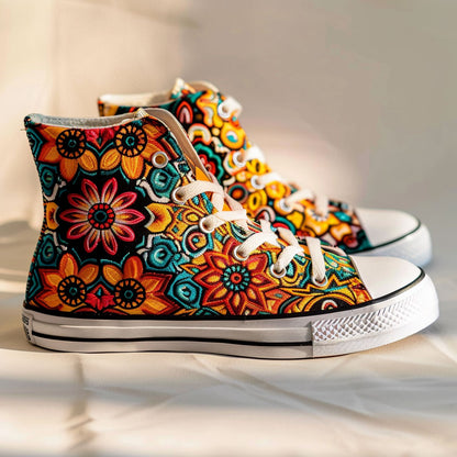 Festival Fever WJ2908008CL Canvas High-Tops