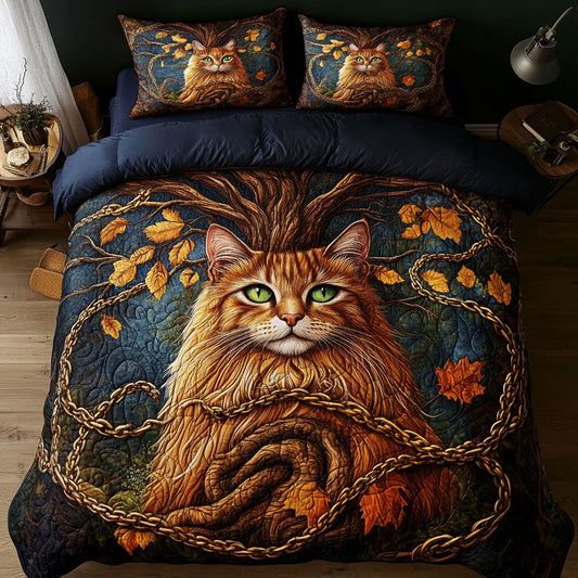 Chain Cat WY1703015CL Duvet Cover Set