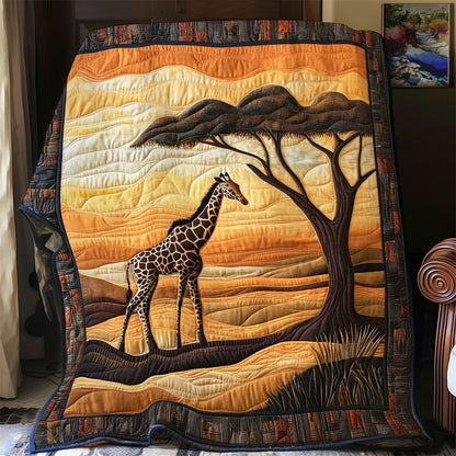 Journey Of Giraffe WY1203063CL Quilt