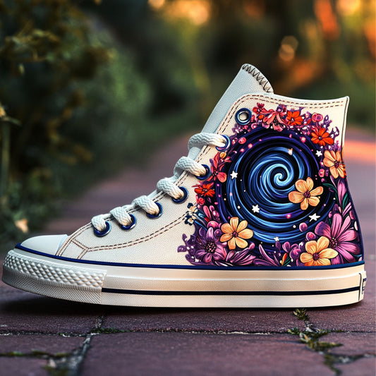Twilight Blossom WJ2009016CL Canvas High-Tops