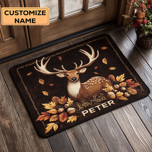 Autumn Herald CP2508007CL Personalized Doormat