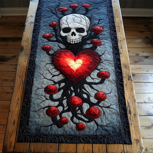 Strange Heart WY0705043CL Quilted Table Runner
