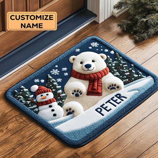 Polar Joy CP1808021CL Personalized Doormat