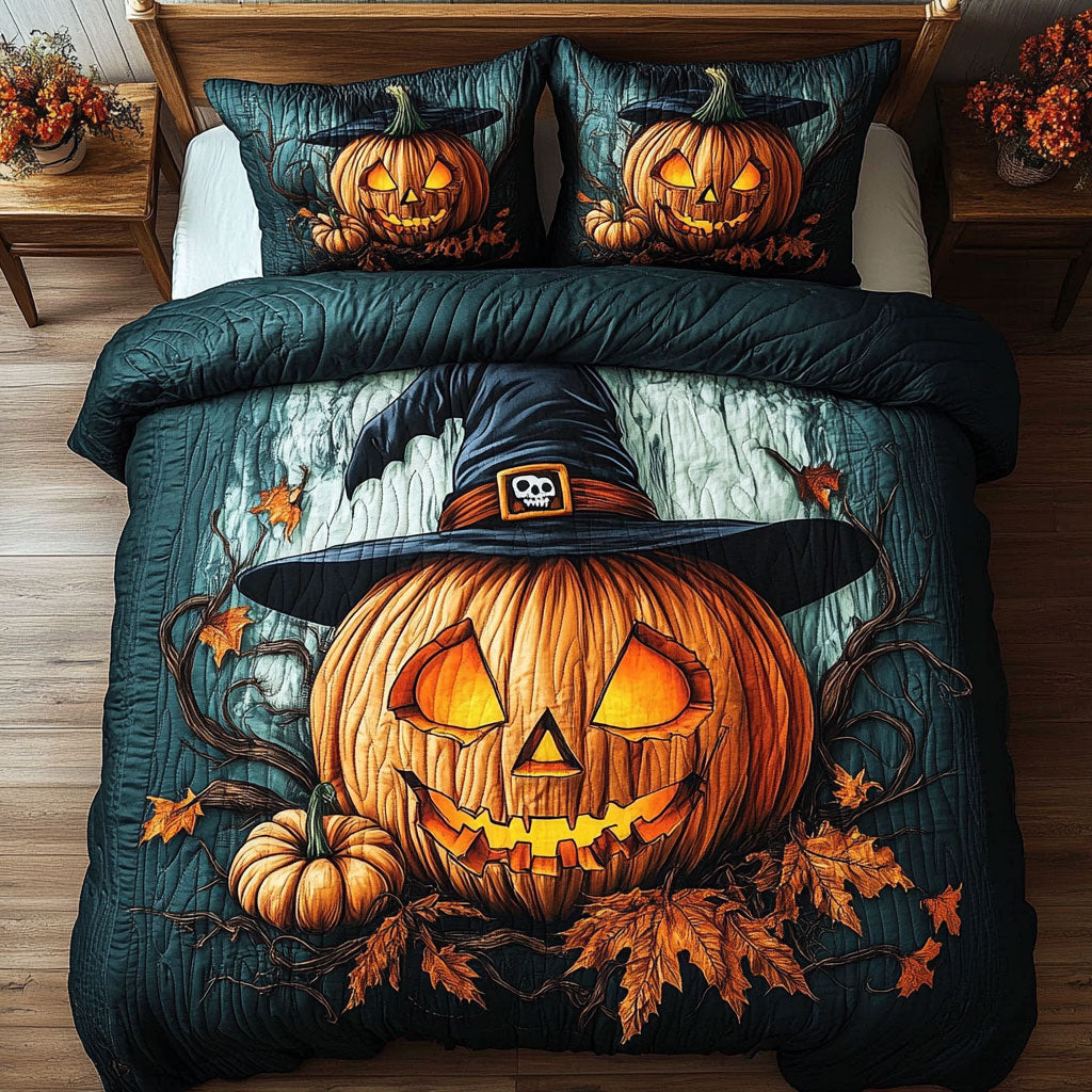Haverst Witch Pumpkin WY2006080CL Duvet Cover Set