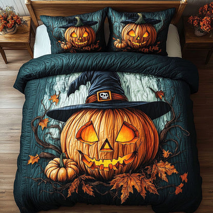 Haverst Witch Pumpkin WY2006080CL Duvet Cover Set