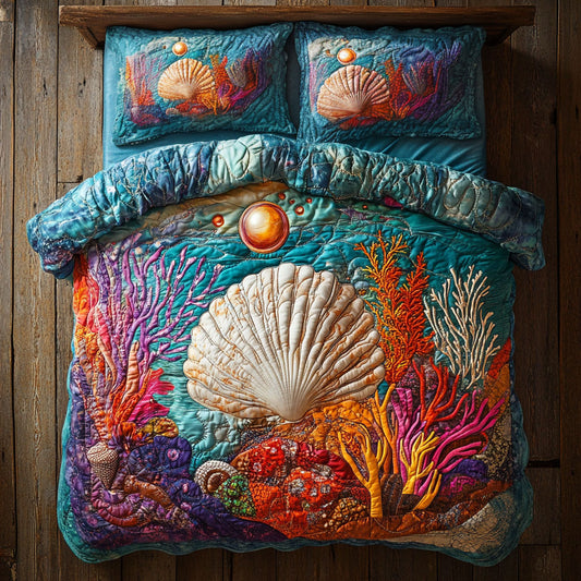 Seashell In Reef WY2605016CL Duvet Cover Set