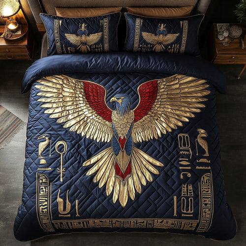 Eagle And Egypt Symbol WY0503026CL Duvet Cover Set