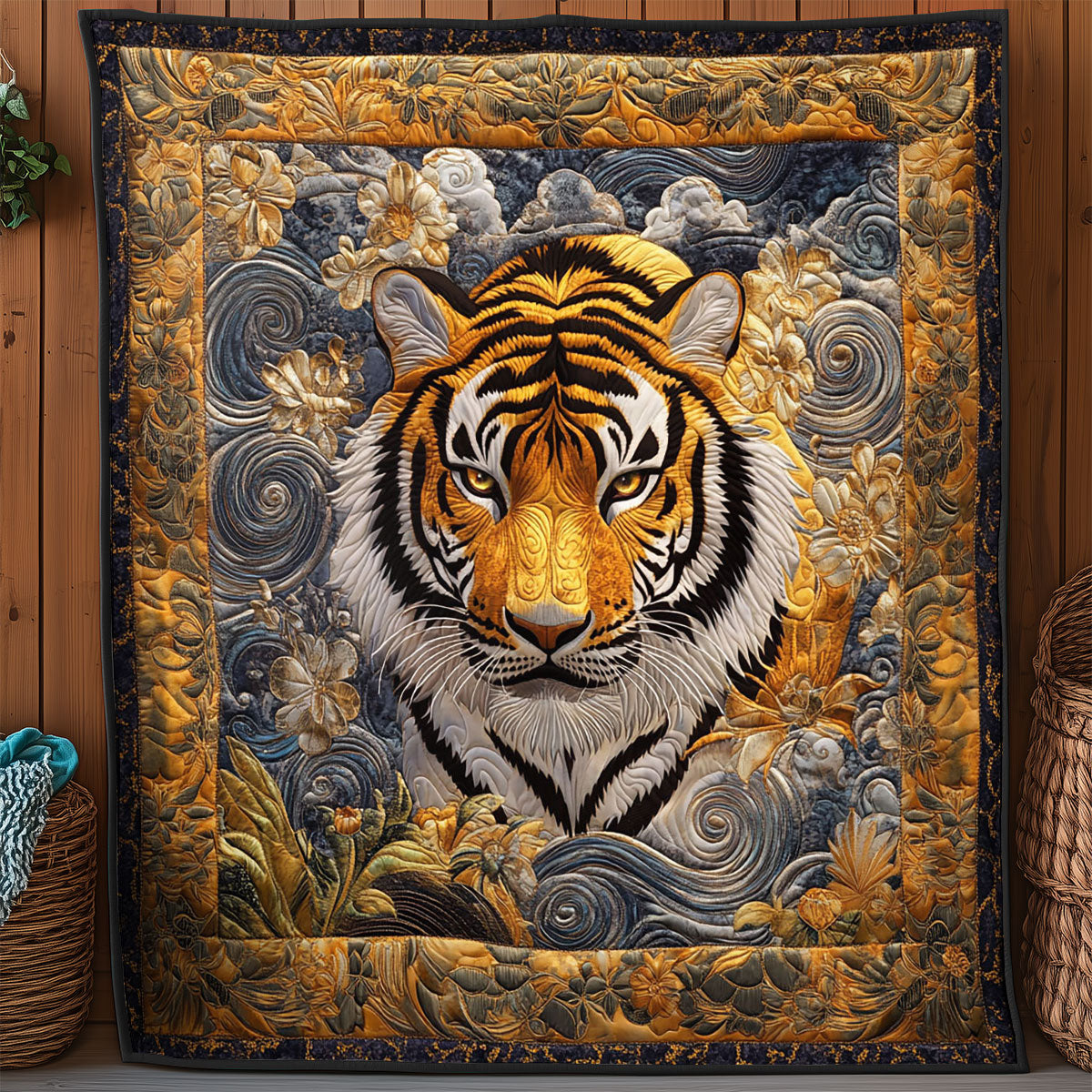 Bengal Eyes WY1505002CL Quilt