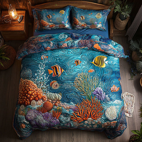 Aquatic Slumber WY1703005CL Duvet Cover Set