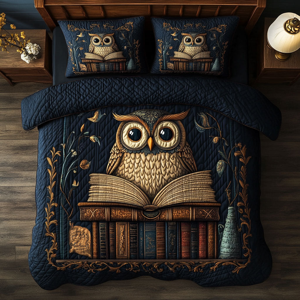 Owl Book WY3005006CL Duvet Cover Set