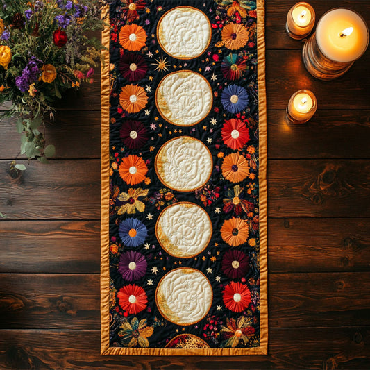 Moonfest CM1305025CL Quilted Table Runner