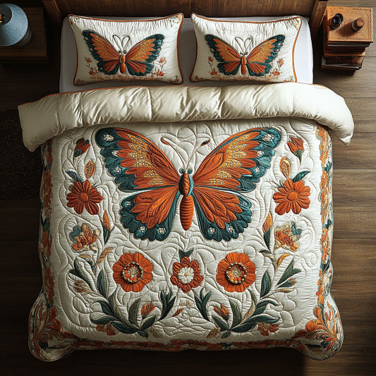 Floral Fly WY2904032CL Duvet Cover Set