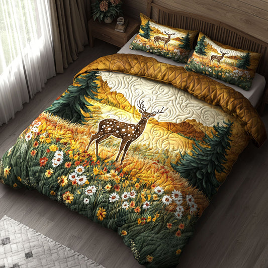 Deer Enchanted Forest Haven WU1103095CL Duvet Cover Set