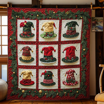 Jingle Hat Patchwork WY1207005CL Quilt