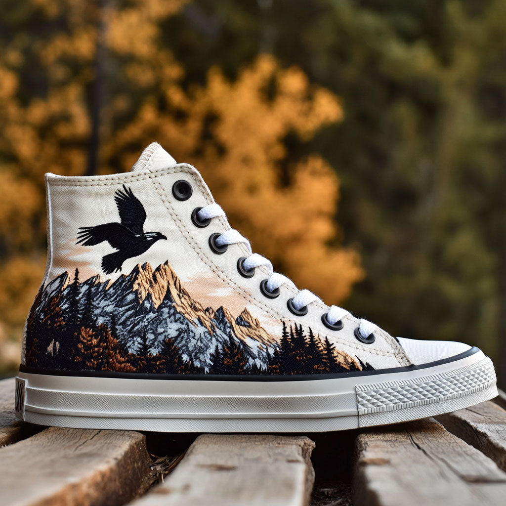 Mountain Echo WJ0409015CL Canvas High-Tops