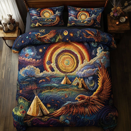 Tribal Skies WY0703079CL Duvet Cover Set