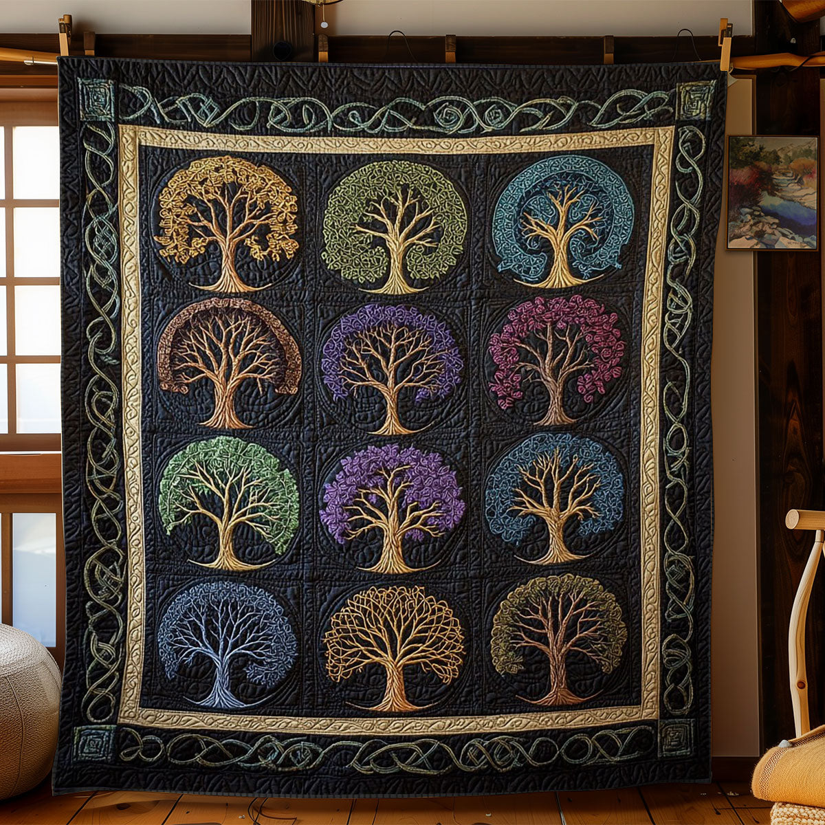 Celestial Arbor WY1203007CL Quilt