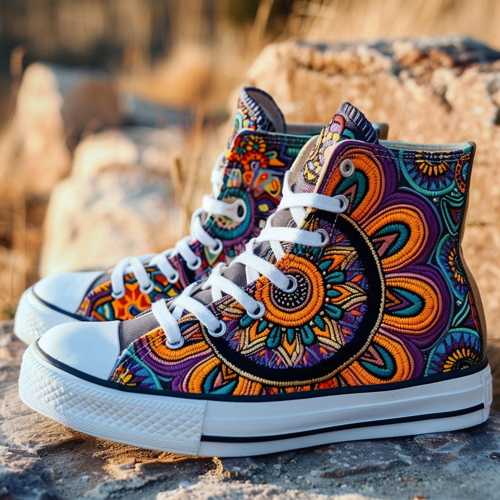 Kaleido Kicks WJ2908009CL Canvas High-Tops
