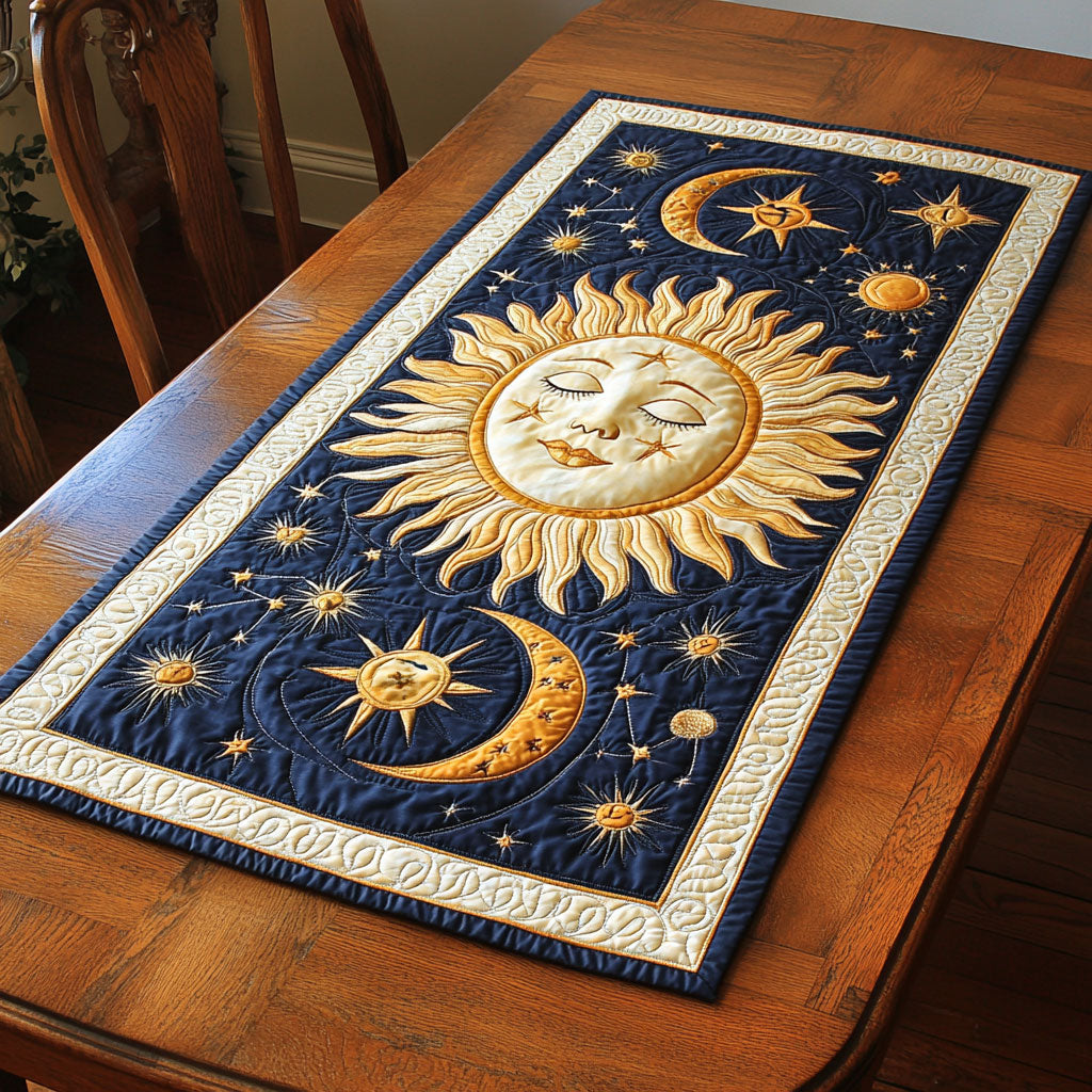 Magic Night WY2801010CL Quilted Table Runner