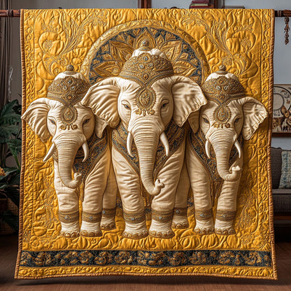 Ancients Elephant WY0906001CL Quilt