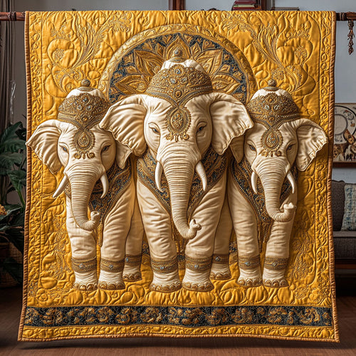 Ancients Elephant WY0906001CL Quilt