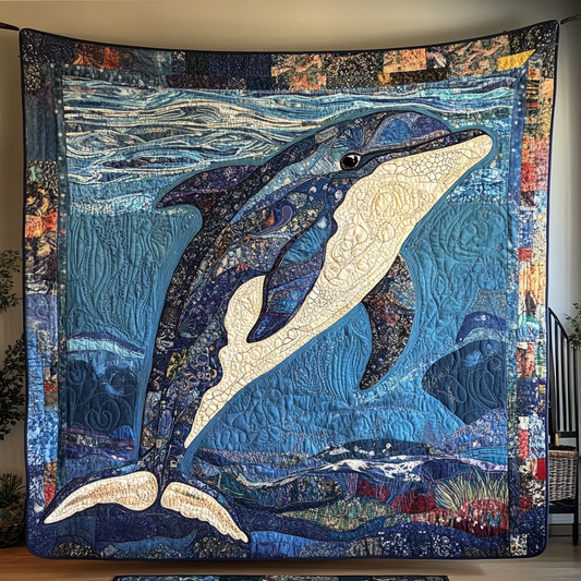 Dolphin Marine Life WU1601020CL Quilt