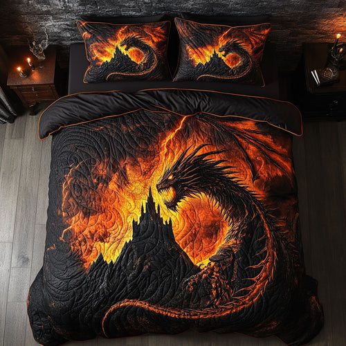 Dragon Ashes Of The Fallen WU1103065CL Duvet Cover Set