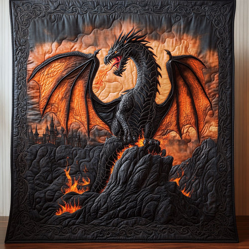 Dragon Fireborn Majesty WU1203023CL Quilt