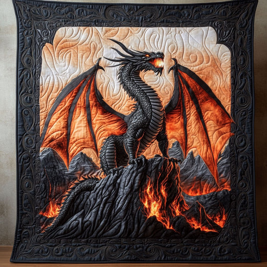 Dragon Fireborn Majesty WU1203024CL Quilt