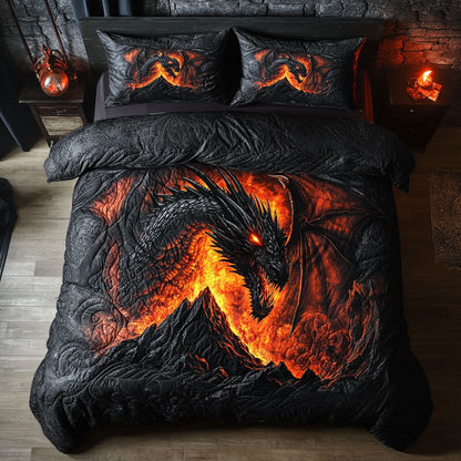 Dragon Infernal Reign WU1103077CL Duvet Cover Set