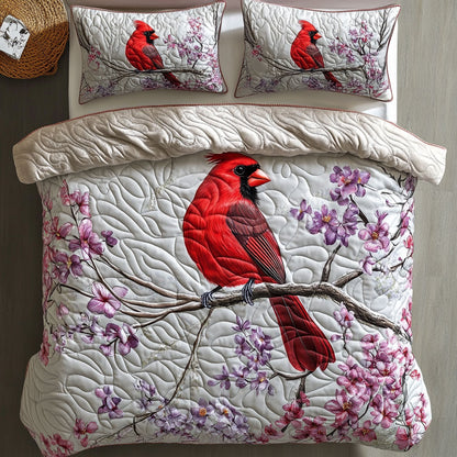 Dreamy Cardinal WU1003044CL Duvet Cover Set