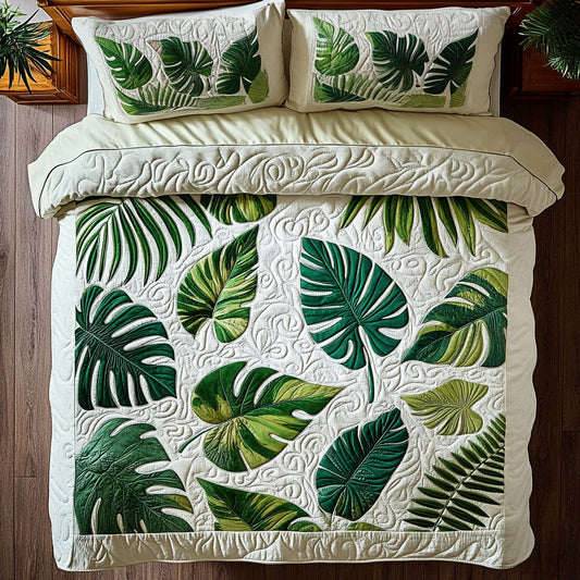 Tropical Leaf WY1306025CL Duvet Cover Set