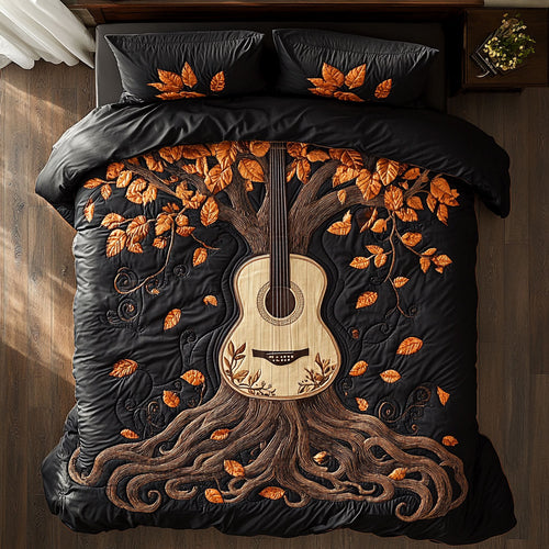 The Guitar Tree WY2208003CL Duvet Cover Set