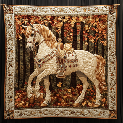 Autumn Horse WY1303023CL Quilt