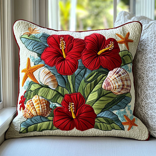 Tropical Hibiscus WY2105035CL Quilt Pillow Case