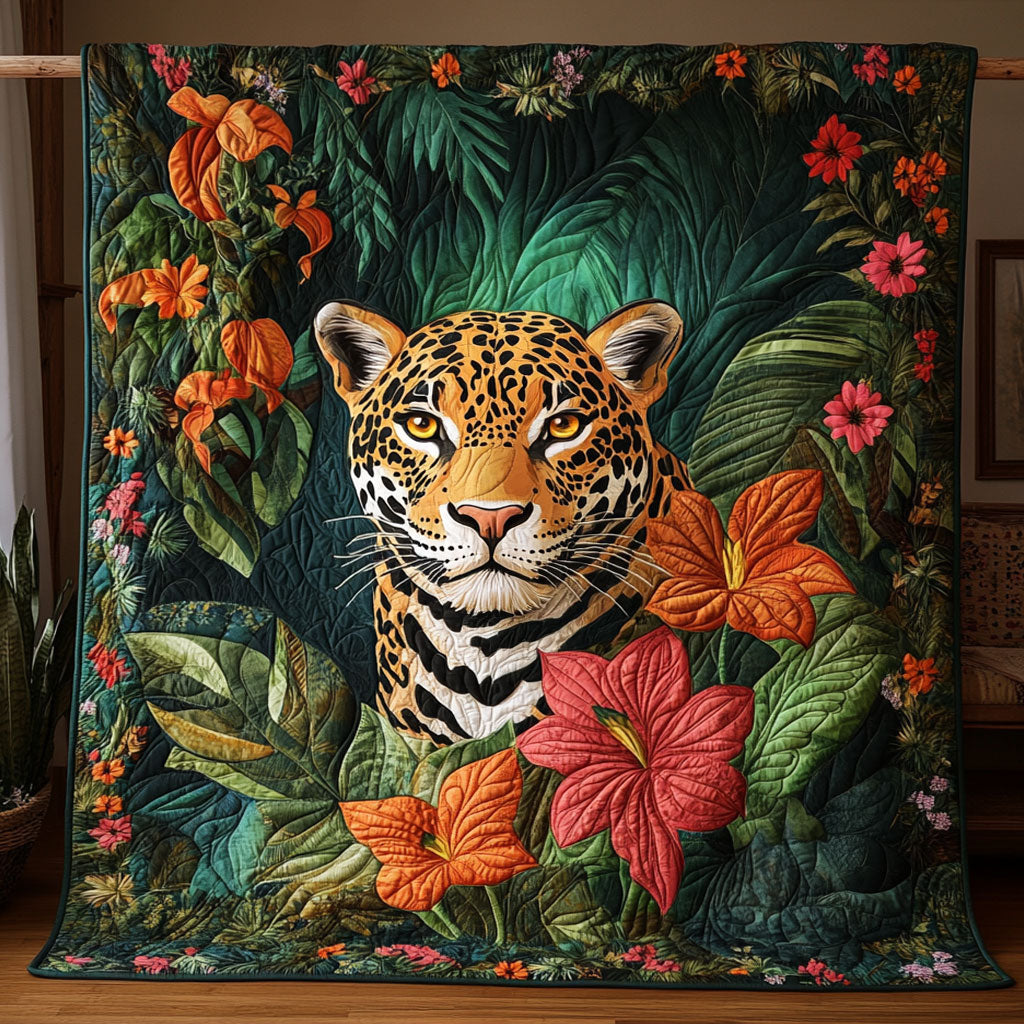 Ember Eyed Jungle King WY1407078CL Quilt
