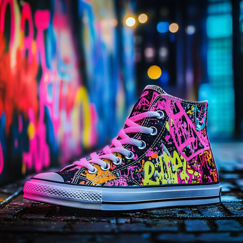 Urban Drip WJ0609024CL Canvas High-Tops