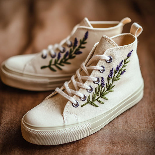 Violet Trace WJ0509043CL Canvas High-Tops