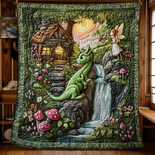 Fairy and Dragon WY0306089CL Quilt