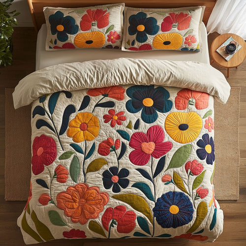Sunlit Petals WY0807025CL Duvet Cover Set