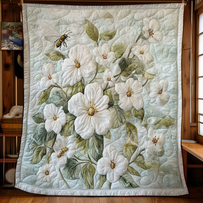 White Garden WY2103041CL Quilt