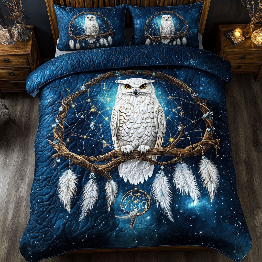 Midnight Owl And Dreamcatcher WY0802076CL Duvet Cover Set