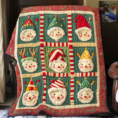 Merry Elf Parade WY1207007CL Quilt