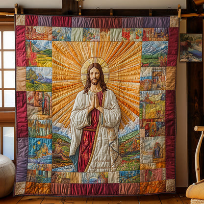 Light Of Jesus WY1303081CL Quilt